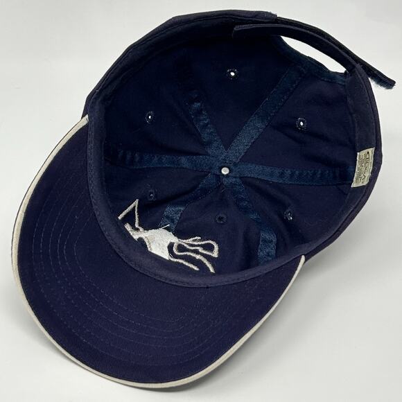 Vintage 90s Ken Griffey Jr Seattle Mariners Dad Hat Baseball Cap Blue Strapback - Picture 4 of 9